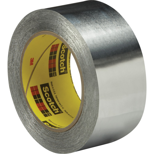 High-Temperature Aluminum Foil Tape, 2 mils Thick, 51 mm (2") x 55 m (180') Rideout Tool & Machine Inc.