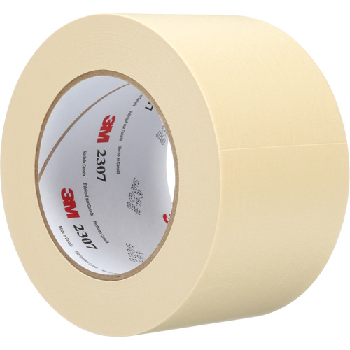 Masking Tape 2307, 72 mm (3") x 55 m (180'), Beige Rideout Tool & Machine Inc.