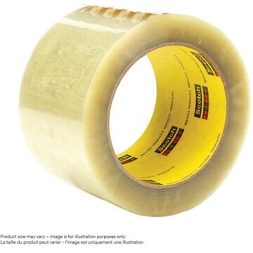 Scotch&reg; Box Sealing Tape 355, Hot Melt Adhesive, 3.15 mils, 36 mm (1-1/2") x 50 m (164') Rideout Tool & Machine Inc.