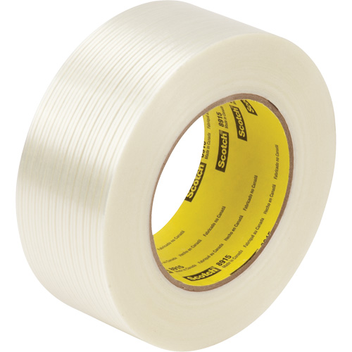 Ruban renforc&eacute; de filaments Scotch, &eacute;paisseur 6 mils, 12 mm (1/2") x 55 m (180')  Rideout Tool & Machine Inc.