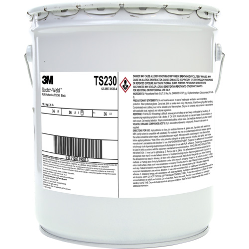 Scotch-Weld PUR Adhesive, 5 gal, Pail, Clear Rideout Tool & Machine Inc.