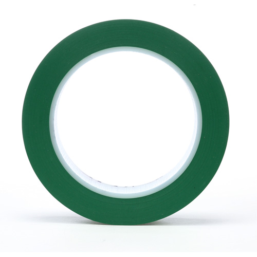 Ruban en vinyle 471, 25,4 mm (1") la x 32,9 m (108') lo, 5,2 mils, Vert Rideout Tool & Machine Inc.