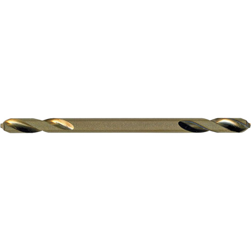 Jet-Kut&reg; Gold Super Premium M2 Twin End Drill Bit, High Speed Steel, 1/8", 1-15/16" L Rideout Tool & Machine Inc.