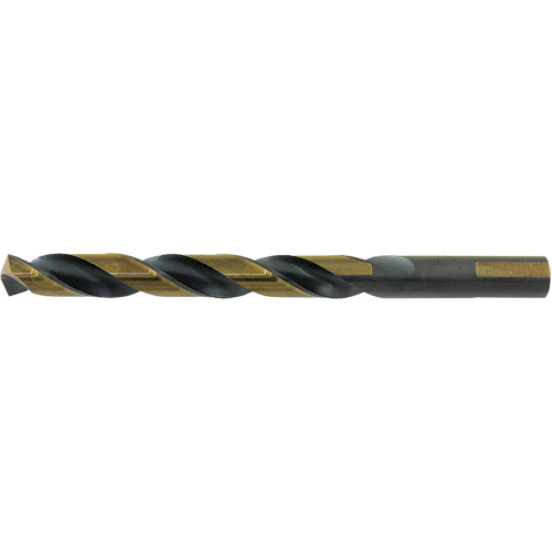 Jet-Kut&reg; Black & Gold Premium M2 Prentice Drill Bit, 9/16", High Speed Steel, 135° Point Rideout Tool & Machine Inc.