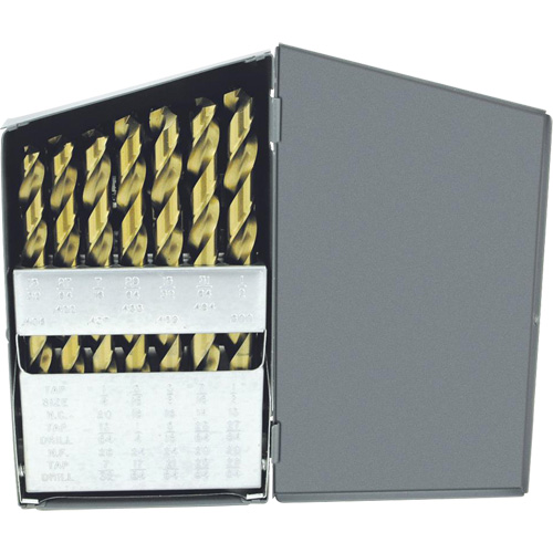 GF29CB Jet-Kut&reg; Super Premium Drill Bit Set, 29 Pieces, Cobalt Rideout Tool & Machine Inc.