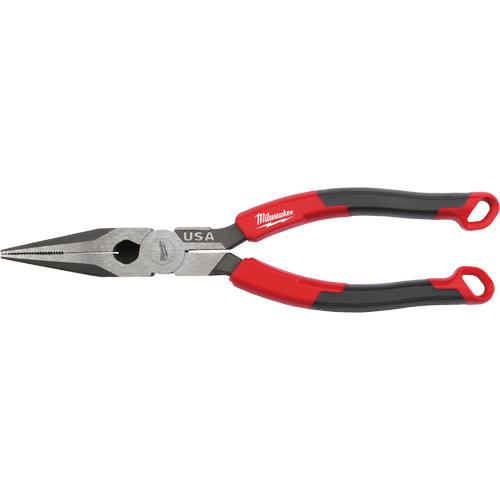 Pince &agrave; bec long &agrave; poign&eacute;e confort, 8" lo Rideout Tool & Machine Inc.