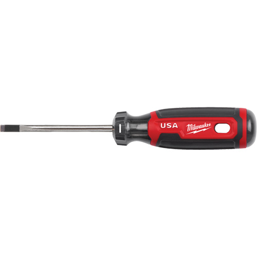 Tournevis d&eacute;b&eacute;niste, Tige de 3/16", Ronde, 170 mm lo, Prise en Coussin&eacute;e Rideout Tool & Machine Inc.
