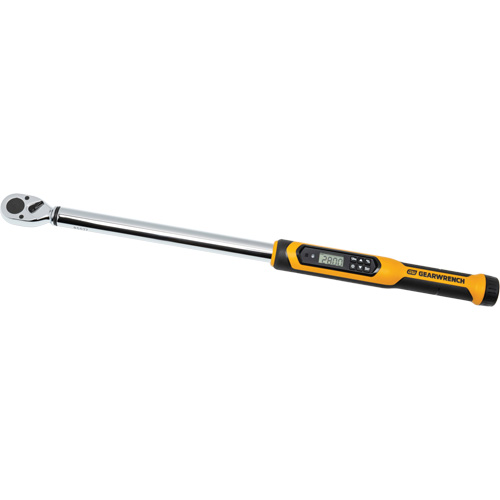 Torque Wrench, Electronic, 1/2" Square Drive, 25 - 250 ft-lbs. Rideout Tool & Machine Inc.