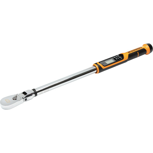 Flex Head Torque Wrench with Angle, Electronic, 1" Square Drive, 25 - 250 ft-lbs./301 - 3010 in-lbs. Rideout Tool & Machine Inc.