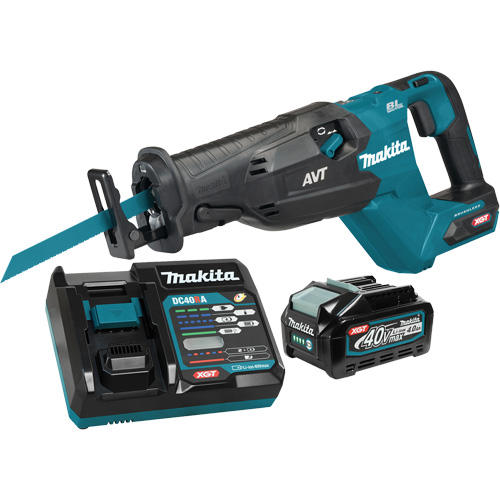 Scie alternative sans fil avec moteur sans balai XGT, 40 V, Lithium-ion Bloc-pile, 0-3000 coups/min Rideout Tool & Machine Inc.
