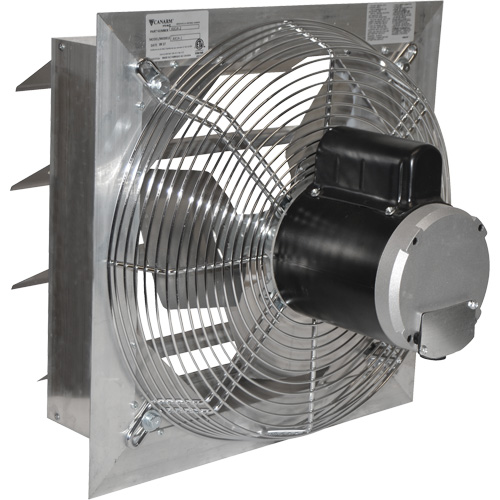 Exhaust Fan 14" 1SP X-SERIES, 5" D x 18.75" W x 15.75" H Rideout Tool & Machine Inc.