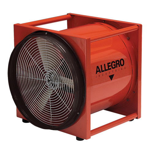 Axial Blowers, 2 HP, 5500 CFM Rideout Tool & Machine Inc.