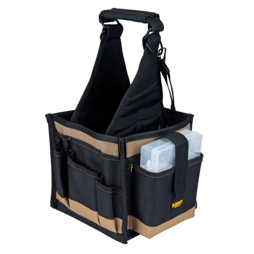 Tool Pouches, Canvas, 25 Pockets, Black Rideout Tool & Machine Inc.