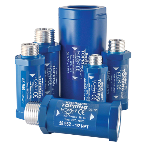 Soupapes de s&eacute;curit&eacute; anti-coups de fouet Rideout Tool & Machine Inc.