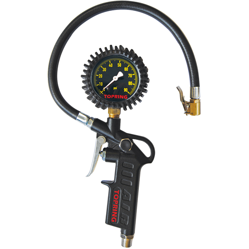 Pistol Grip Dial Inflator Gauge Rideout Tool & Machine Inc.