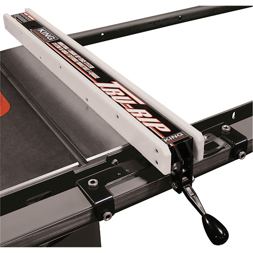 Syst&egrave;me de guide longitudinal industriel Rideout Tool & Machine Inc.