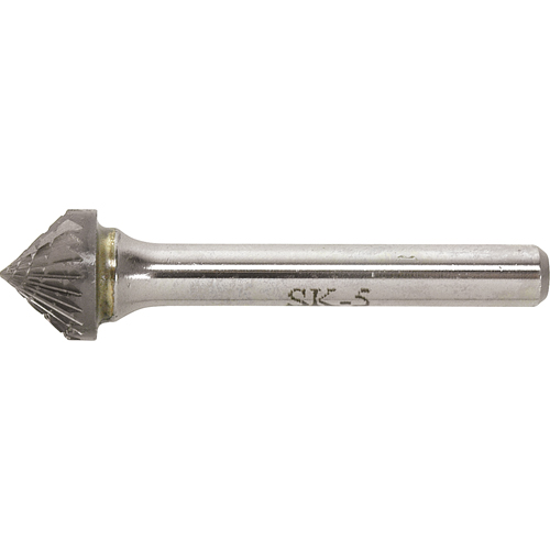 Solid Carbide Burr, SK-1, 1/4" Dia., 1/4" Shank, 1/8" Depth of Cut Rideout Tool & Machine Inc.
