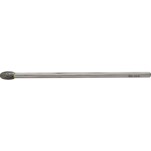Fraise au carbure dur, SE-1L6, 1/4" dia., 1/4" Tige, 3/8" Prof. de la coupe Rideout Tool & Machine Inc.