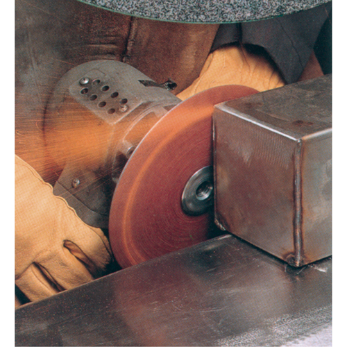 Disques en fibre 501C, Alumine de zirconium, 100, 5" Dia x 7/8" Arbre Rideout Tool & Machine Inc.