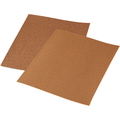 Papier abrasif, 9" x 11", Grain 60, Grenat Rideout Tool & Machine Inc.