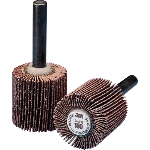 Meule &agrave; lamelles &agrave; usage g&eacute;n&eacute;ral, Oxyde d'aluminium, Grain 60, 1" x 1" x 1/4" Rideout Tool & Machine Inc.