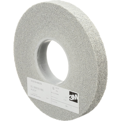 Scotch-Brite EXL Deburring Wheels, 8" x 1", 3" Arbor, Aluminum Oxide Rideout Tool & Machine Inc.