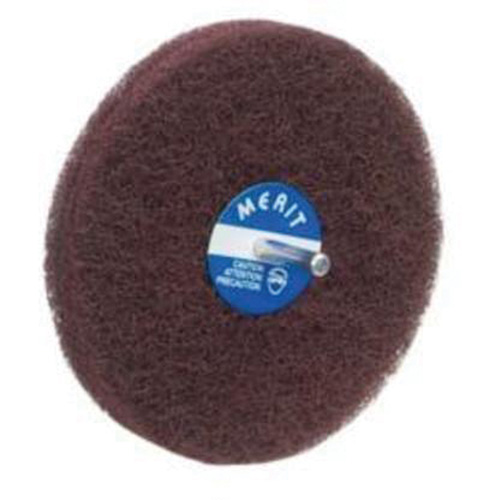Disques non tiss&eacute;s Abrasotex, 5" dia., Grain Moyen, Oxyde d'aluminium Rideout Tool & Machine Inc.