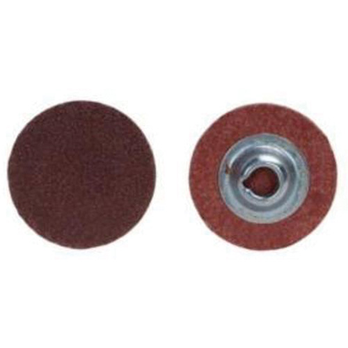 Quick-Change Cloth Disc, 3" Dia., 60 Grit, Aluminum Oxide Rideout Tool & Machine Inc.