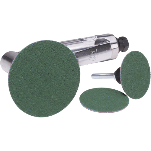 Speed-Lok TS Discs - Merit Zirc Plus R801 Cloth Discs, 1-1/2" Dia., 60 Grit, Zirconia Alumina Rideout Tool & Machine Inc.