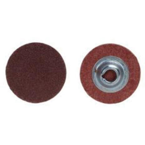 Quick-Change Cloth Disc, 1" Dia., 60 Grit, Aluminum Oxide Rideout Tool & Machine Inc.