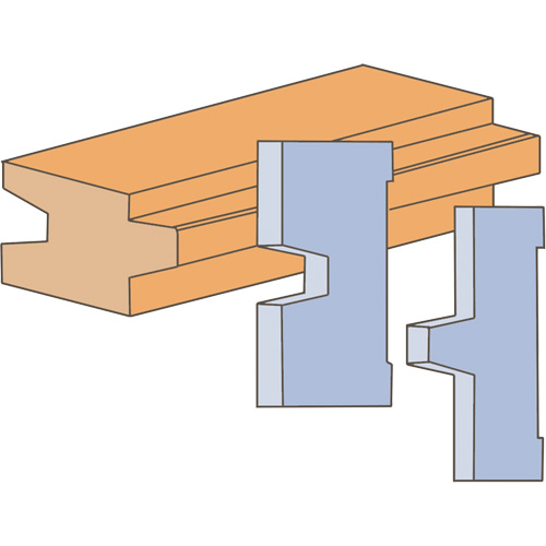 Tongue & Groove Moulding Cutter Set Rideout Tool & Machine Inc.