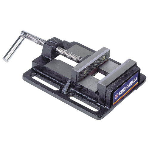 &eacute;tau pour perceuse &agrave; colonne, Largeur des m&acirc;choires 6", Profondeur de la gorge 0", Base Fixation sur &eacute;tabli Rideout Tool & Machine Inc.