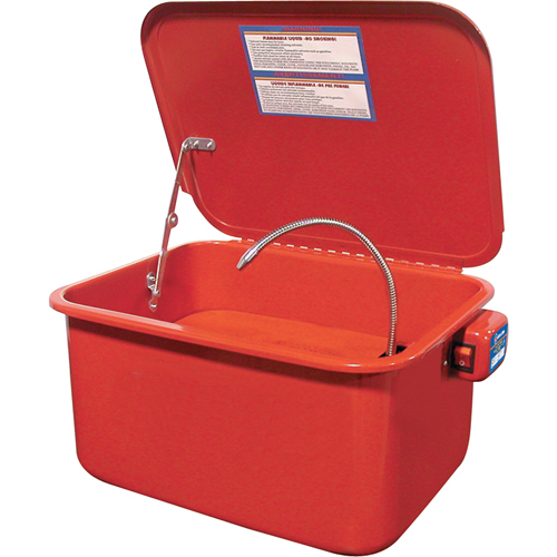 Bassins de nettoyage autorecyclants, Acier, 5 gal. Rideout Tool & Machine Inc.
