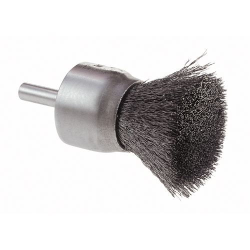 Crimped Wire End Brush, 1", 0.006 Fill Rideout Tool & Machine Inc.
