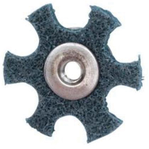 Abrasotex Surface Preparation Star, 1-1/2" Dia., Very Fine Grit, Aluminum Oxide Rideout Tool & Machine Inc.