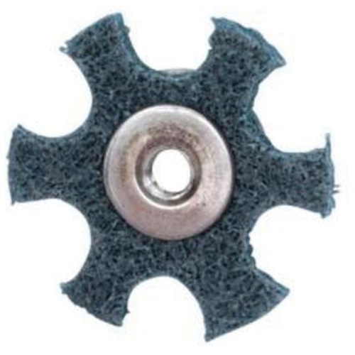 Abrasotex Surface Preparation Star, 3" Dia., Very Fine Grit, Aluminum Oxide Rideout Tool & Machine Inc.