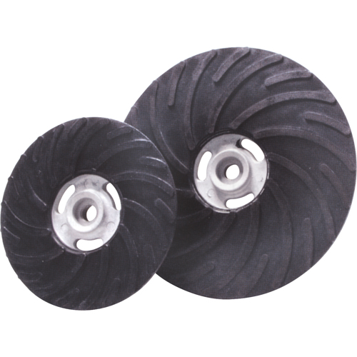 Fibre Discs - Air Cooled Rubber Back Up Pads Rideout Tool & Machine Inc.
