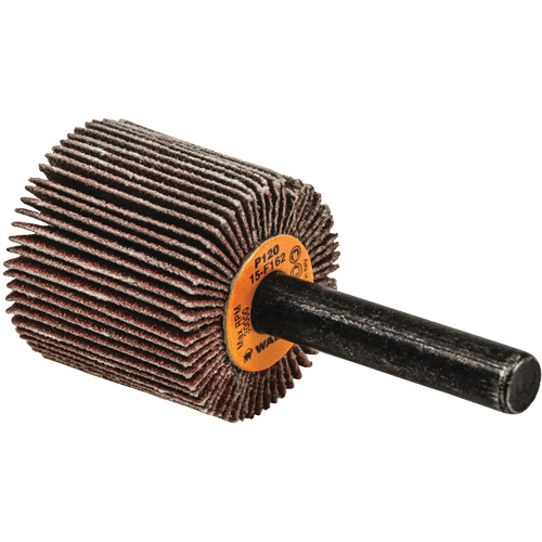 Flap Wheels-Coolcut Flap Wheels, Aluminum Oxide, 120 Grit, 1" x 1" x 1/4" Rideout Tool & Machine Inc.