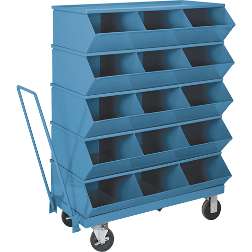 Bacs sectionnels superposables Stackbin - Chariots Rideout Tool & Machine Inc.