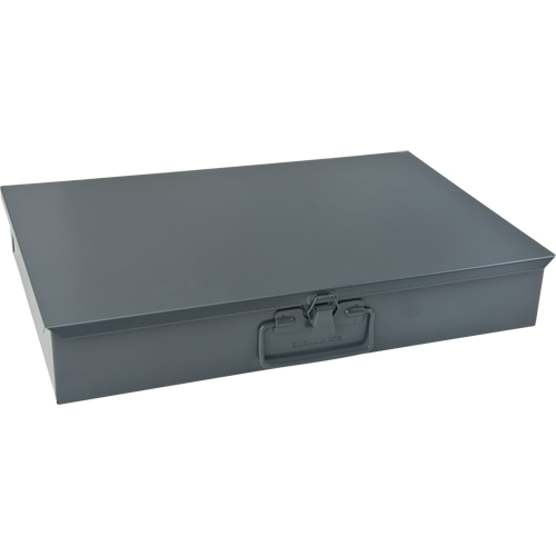 Boîtes en acier &agrave; compartiments &agrave; fond courb&eacute;, 18,34" la x 12,16" p x 3,16" h, 6 horizontaux compartiments Rideout Tool & Machine Inc.