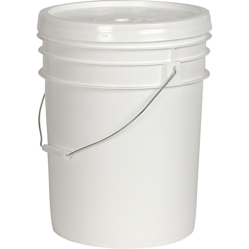 General Purpose Pail without Lid, Plastic, 4 L Rideout Tool & Machine Inc.