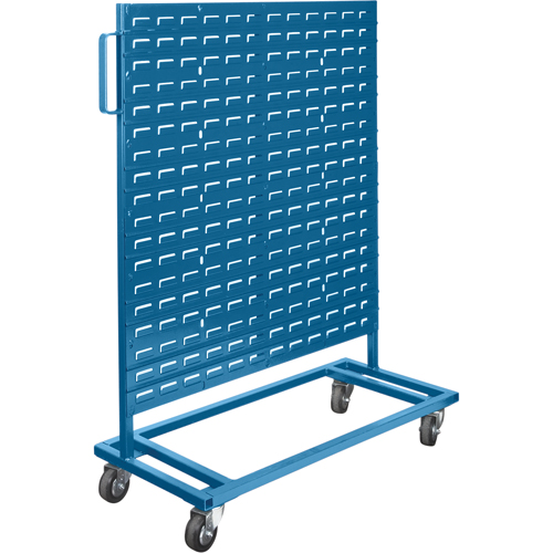 Mobile Bin Racks - Singled Sided, Single-sided, 36" W x 16" D x 46-1/2" H Rideout Tool & Machine Inc.