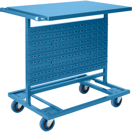 Bin Carts - Cart Only, Double-sided, 24" W x 38-1/2" D x 36-1/2" H Rideout Tool & Machine Inc.