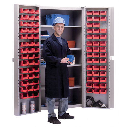 Armoire &agrave; combinaison avec porte creuse, 38" la x 24" p x 72" h, 4 tablettes Rideout Tool & Machine Inc.