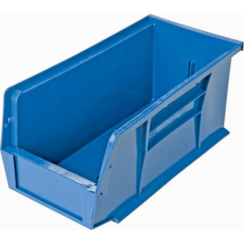 Ultra Stack & Hang Bin, 5-1/2" W x 5" H x 10-7/8" D, Blue Rideout Tool & Machine Inc.