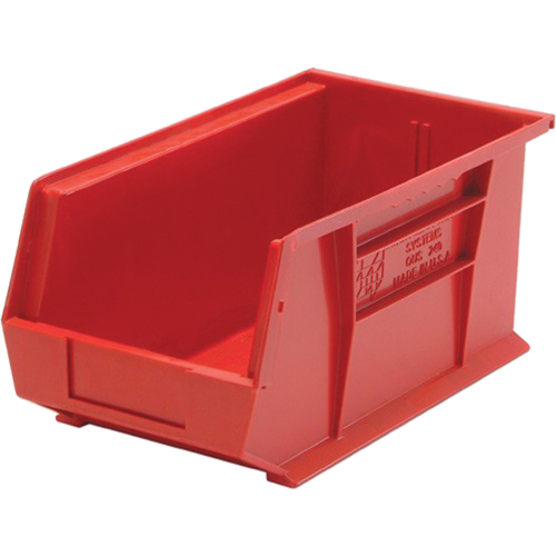 Bacs ultra empilable & suspendable, 8-1/4" la, 7" h x 14-3/4" p, Rouge Rideout Tool & Machine Inc.