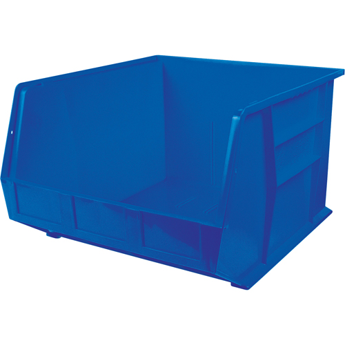 Bacs ultra empilable & suspendable, 16-1/2" la, 11" h x 18" p, Bleu Rideout Tool & Machine Inc.