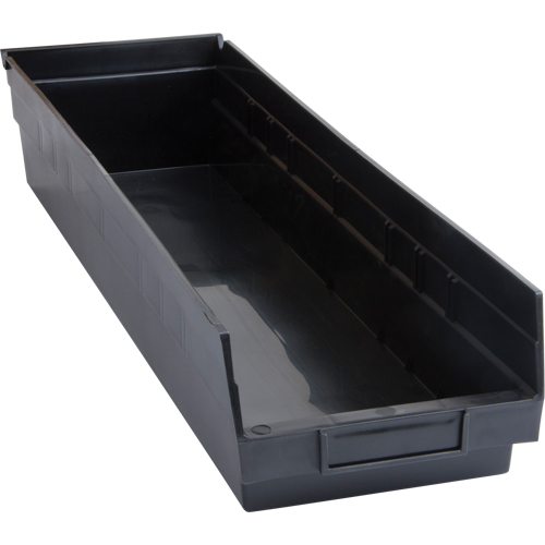 Recycled Shelf Bins, 6-5/8" W x 23-5/8" D x 4" H, 50 lbs. Capacity Rideout Tool & Machine Inc.