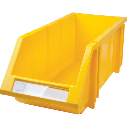 Bac empilable & &agrave; suspendre, 7-7/8" la, 7" h x 17-11/16" p, Jaune Rideout Tool & Machine Inc.