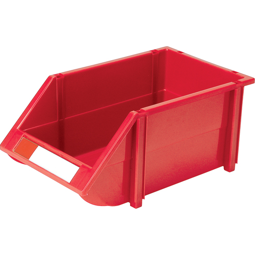 Bac empilable & &agrave; suspendre, 8-3/16" la, 6-3/16" h x 14" p, Rouge Rideout Tool & Machine Inc.